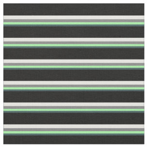 Tissu Gris d'ardoise foncée, vert, gris, blanc et noir