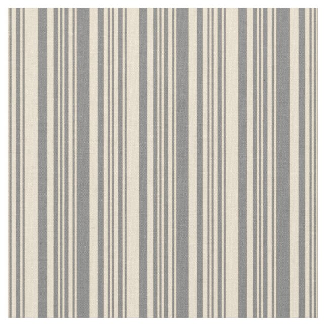 Tissu Gris et tons beiges (Fermer)