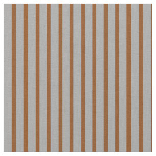 Tissu Gris foncé et rayures Brown