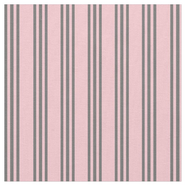 Tissu Gris rose et blanc (Fermer)