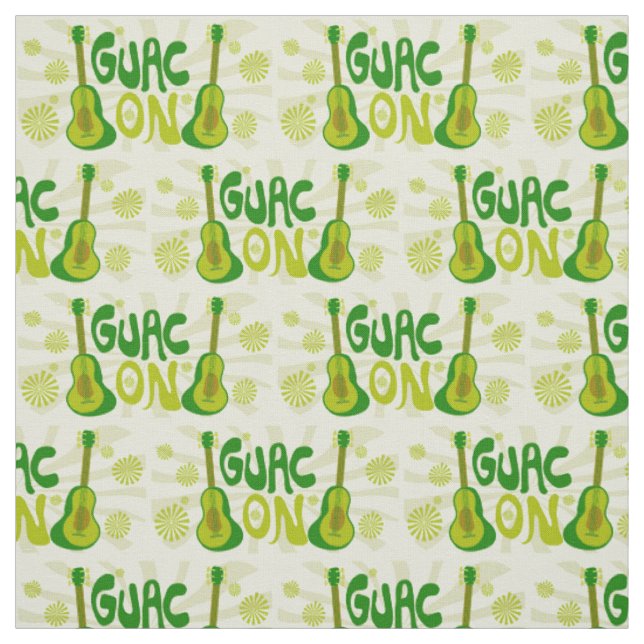 Tissu Guac allumé (Échantillon)