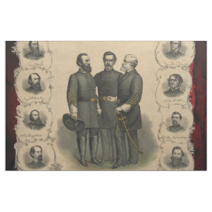 Tissu Guerre civile 🎖️ ⚔️ Héros Généraux du Sud