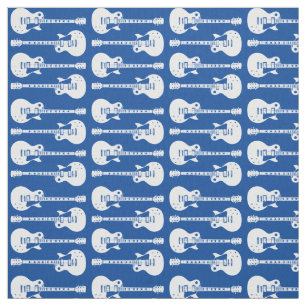 Tissu Guitares électriques graphiques