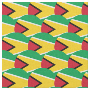 Tissu Guyana Flag & Guyana Trendy Fabric/fashion
