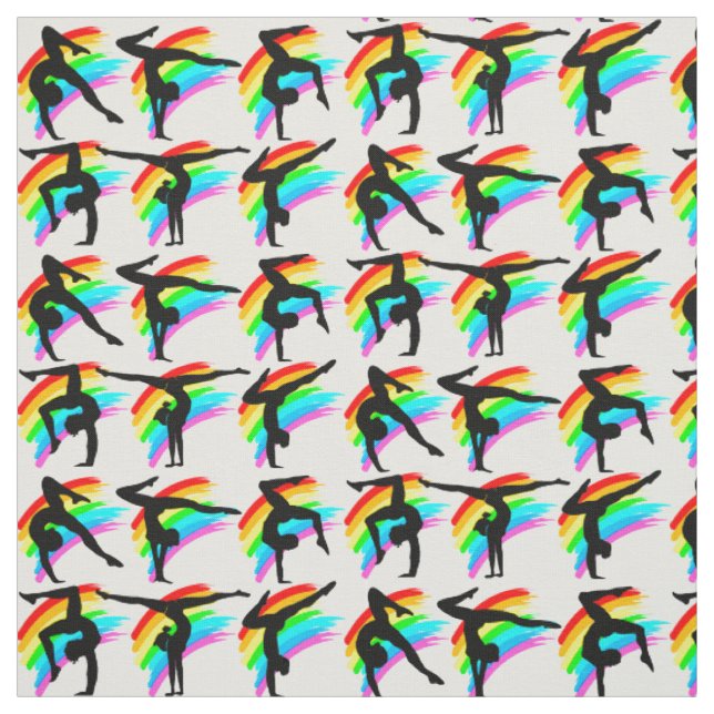 TISSU GYMNASTIQUE DE RAINBOW (Échantillon)