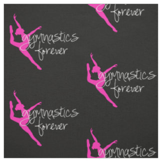 Tissu Gymnastique pour toujours avec le gymnaste de