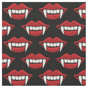 Tissu Halloween amusant et drôle de vampire
