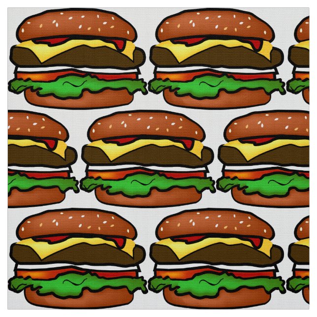 Tissu Hamburger (Échantillon)