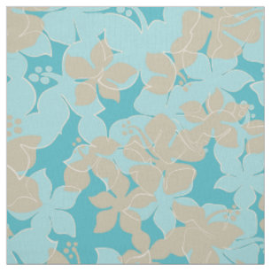 Tissu Hanalei Hawaii Hibiscus Camo Floral