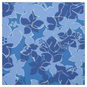 Tissu Hanalei Hawaii Hibiscus Camo Floral