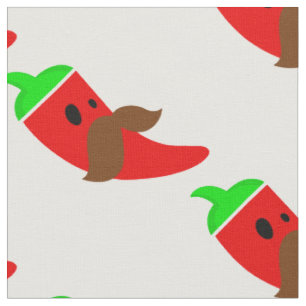 Tissu happy cinco de mayo moustache poivre drôle