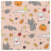 Happy Hauny Halloween Fabric