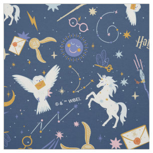Tissu HARRY POTTER™ Motif Iconique du Solstice d'Été