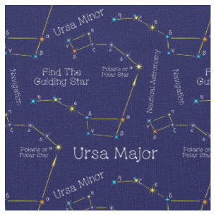 Tissu Hémisphère Nord Trouver Polaris Star