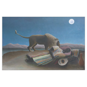Tissu Henri Rousseau - La Bohémienne endormie