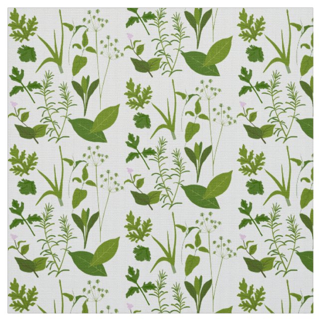 Tissu Herbes de collection Herbes (Échantillon)