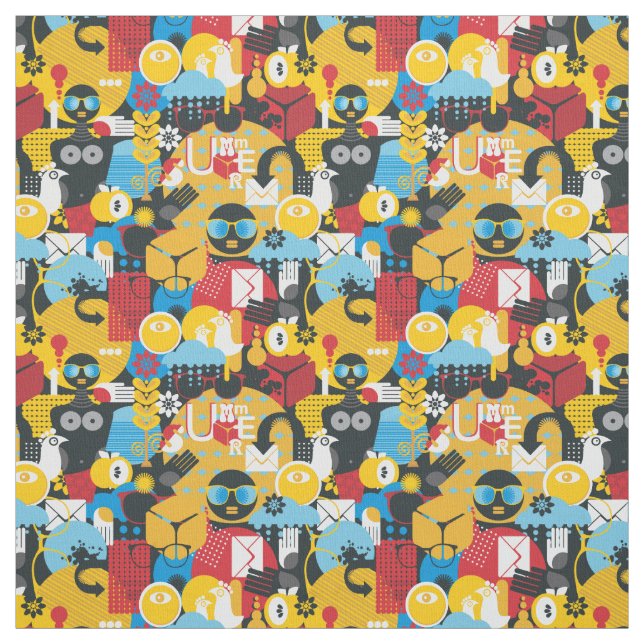 Tissu Heure d'été (Échantillon)