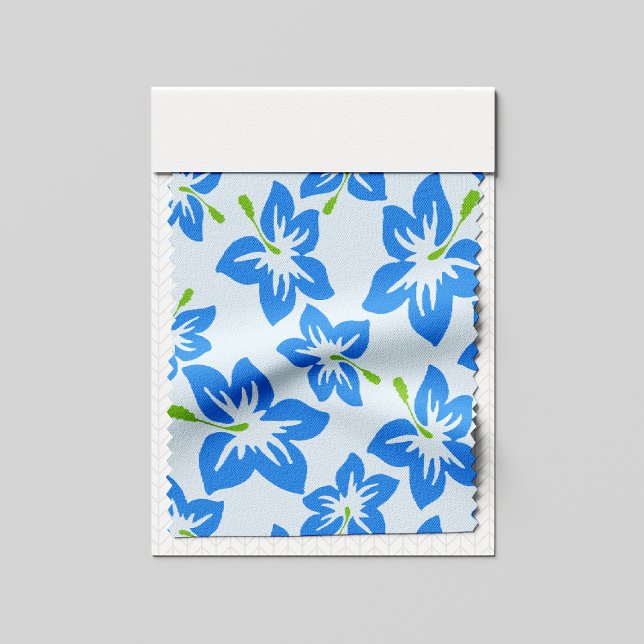 Tissu Hibiscus Bleu, Fleurs Bleues, Motif De Fleurs (Créateur téléchargé)