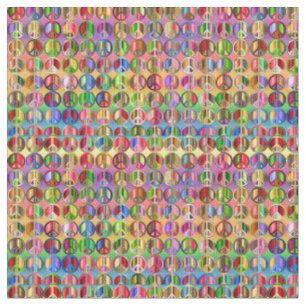 Tissu hippie groovyThunder_Cove symboles de paix