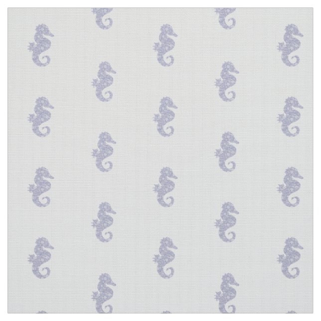 Tissu Hippocampe floral (Échantillon)