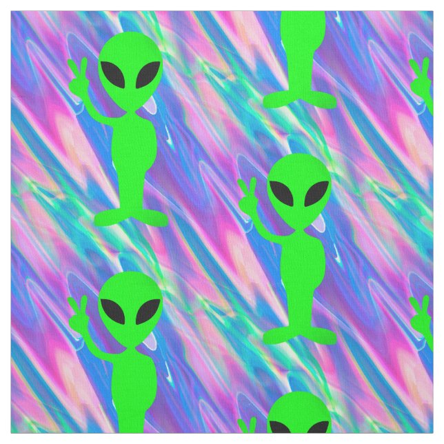 tissu hologramme alien (Échantillon)