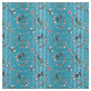 Tissu hongrois folklorique de motif