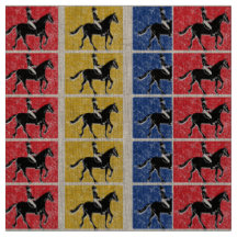 Horse et cavalier anglais