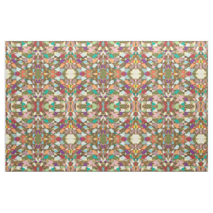Tissu Huile d'or couleur Abstraite