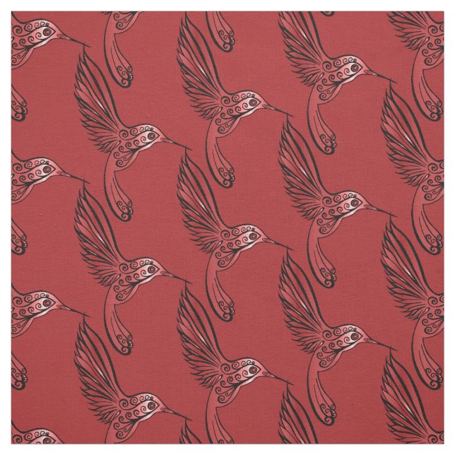 Tissu Hummingbirds II (Échantillon)