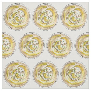 Tissu Hummus Houmous Méditerranée Moyen-Orient