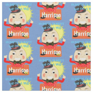 Tissu Humpty Dumpty Cute Nursery Rhyme Personnalisé
