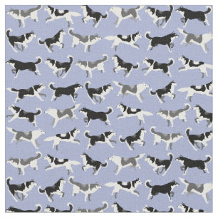 Tissu Husky Siberian Husky Textiles Chien Textiles