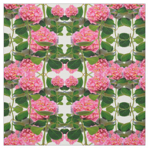 Tissu Hydrangée rose fleur rose rose rose floral
