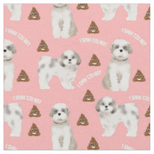 Tissu i shih tzu pas rose