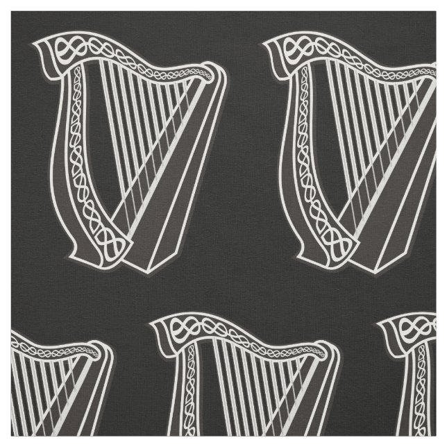 Tissu Icône Harpe (Échantillon)