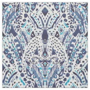 Tissu Ikat Tribal, un ami de CHEETAH à Indigo