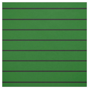 Tissu Île vert/noir broche rayée conception/motif