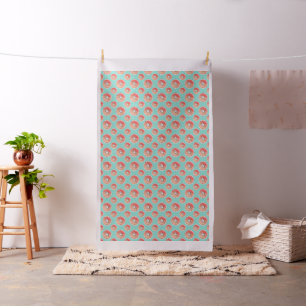 Tissu Illustration à la mode des demi-teintes d'orange