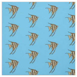 Tissu Illustration d'angelfish