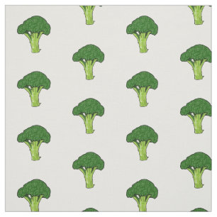 Tissu Illustration de Broccoli