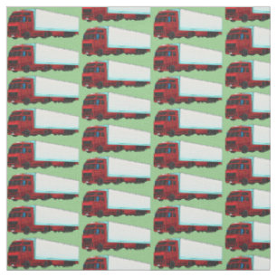 Tissu Illustration de camion roumain