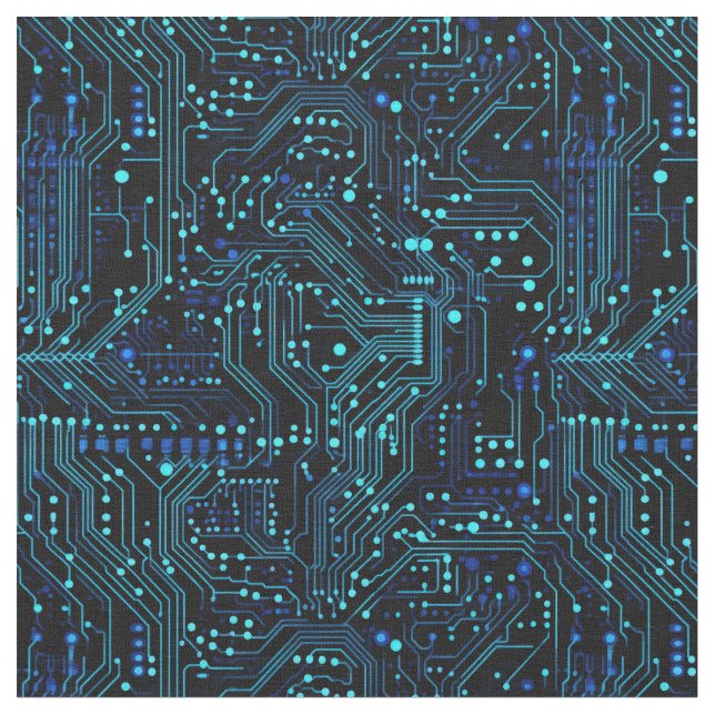 Tissu Illustration de conception de carte de circuit (Fermer)