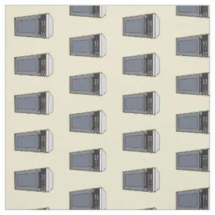Tissu Illustration de dessin sur micro-ondes