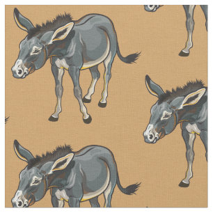 Tissu illustration de donkey