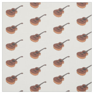 Tissu Illustration de guitare acoustique