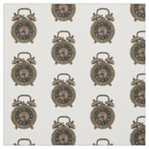 Tissu Illustration de l'horloge d'alarme