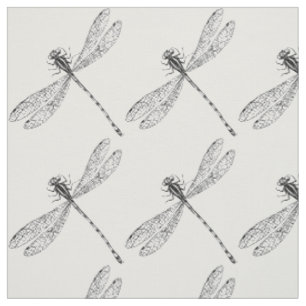 Tissu Illustration de libellule
