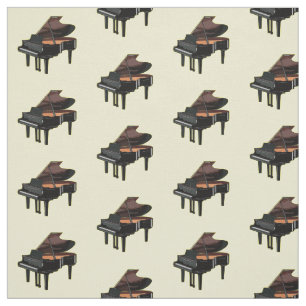 Tissu Illustration de piano