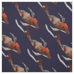 Tissu Illustration de poisson koi aquarelle