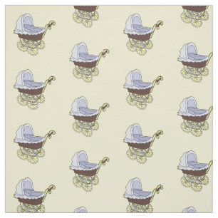 Tissu Illustration de poussette